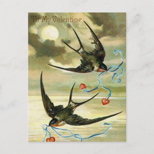 schattige  Valentijnen Briefkaart (Voorkant)