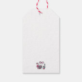 Schattige Valentijns Cat Design – Feline the Love Cadeaulabel (Achterkant)