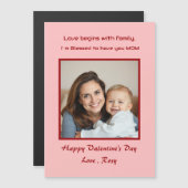 Schattige Valentijn's Day Kaart voor kinderen (Voorkant / Achterkant)