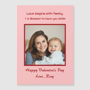 Schattige Valentijn's Day Kaart voor kinderen