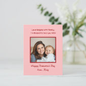 Schattige Valentijn's Day Kaart voor kinderen (Staand voorkant)