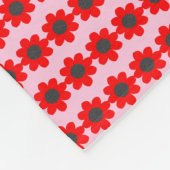 Schattige Valentijnsdag Bij Fleece Deken (Hoek)