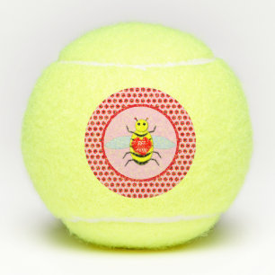 Schattige Valentijnsdag Bij Tennisballen