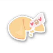 Schattige Valentijnsdag Fortune Cookie Luiaard