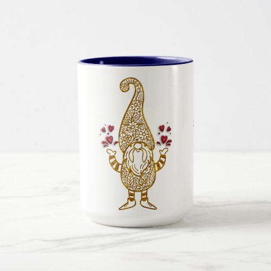 schattige Valentijnsdag houdt van koepelkogels Mok (Midden)