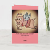 Schattige Valentijnsdag Kaart (Achterkant)