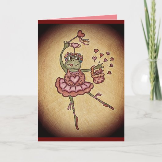 Schattige Valentijnsdag Kaart (Voorkant)