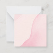 Schattige Valentijnsdag Notitiekaartje (Achterkant)