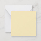 Schattige Valentijnsdag Notitiekaartje (Achterkant)