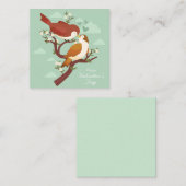 Schattige Valentijnsdag Notitiekaartje (Voorkant / Achterkant)