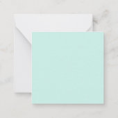 Schattige Valentijnsdag Notitiekaartje (Achterkant)