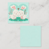 Schattige Valentijnsdag Notitiekaartje (Voorkant / Achterkant)