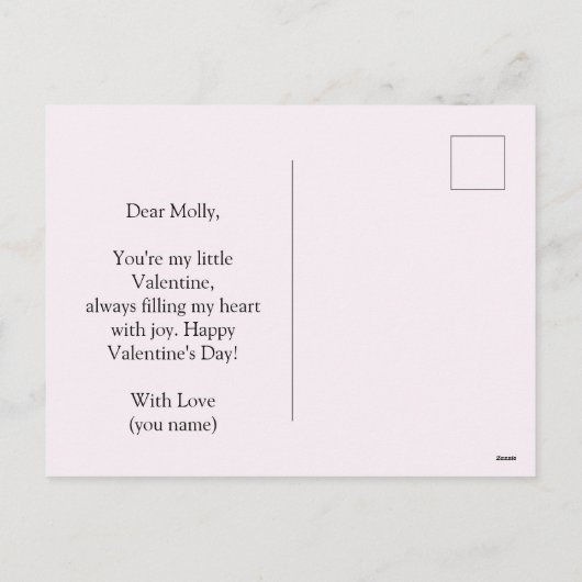 Schattige Valentijnsdag Puppies Kinderen   Feestdagenkaart (Achterkant)