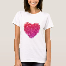Schattige Valentijnsdag Romantisch Hart - Valentin T-shirt