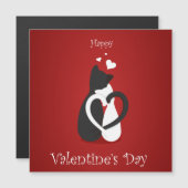 Schattige Valentijnsdagkatten Liefde (Voorkant / Achterkant)
