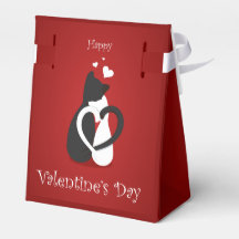 Schattige Valentijnsdagkatten Liefde