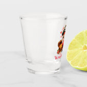Schattige Valentijnseilandpiraat Shot Glas (Links)
