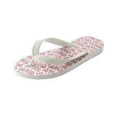 Schattige Valentijnsharten – Liefde & Romantisch O Kinder Teenslippers (Schuin)