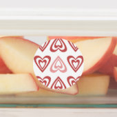 Schattige Valentijnsharten – Liefde & Romantisch O Labels (Aangebracht)