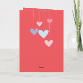 Schattige Valentijnshond Feestdagen Kaart (Achterkant)