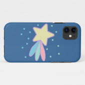 Schattige vallende ster komeet Case-Mate iPhone case (Achterkant (horizontaal))