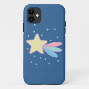 Schattige vallende ster komeet Case-Mate iPhone case