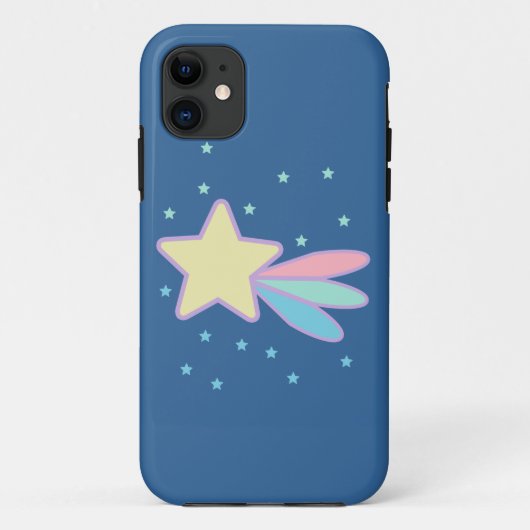 Schattige vallende ster komeet Case-Mate iPhone case (Achterkant)