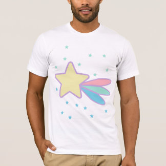 Schattige vallende ster komeet t-shirt