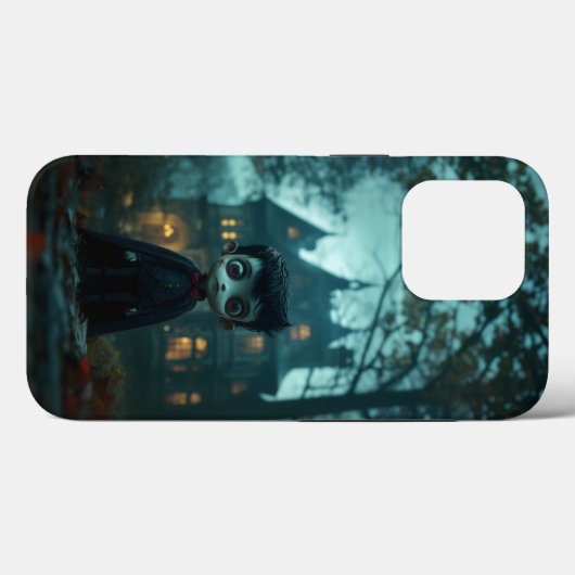 Schattige vampier Halloween Case-Mate iPhone Case (Achterkant (horizontaal))