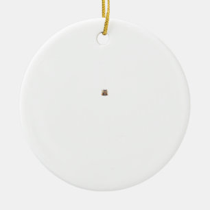 Schattige Vampier Kat Halloween T-shirt  Griezeldi Keramisch Ornament