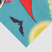 Schattige vampiermeisje tissuepapier (Detail)