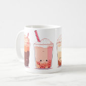 Schattige van bekerontwerp koffiemok (Voorkant links)