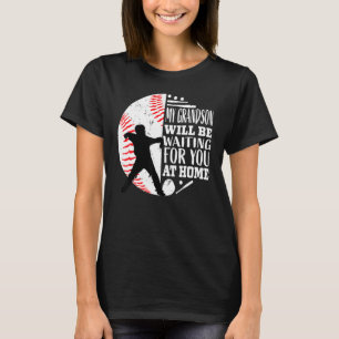 Schattige Vangende Oma Opa Kleinzoon Citaat Grafis T-shirt