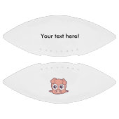 Schattige varken clipart american football (Panelen)