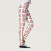 Schattige varken clipart leggings (Rechts)