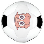 Schattige varken clipart voetbal (Gedraaid)
