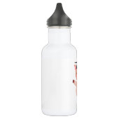 Schattige varken in afstudeerdop waterfles  (Links)