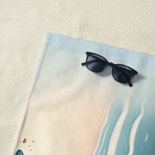 Schattige Varken in Polka Dot Zwempak op het stran Strandlaken (In situ)