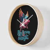 Schattige Varken met Kleurrijke vleugels | Geloof  (Hoek)