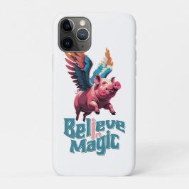 Schattige Varken met Kleurrijke vleugels | Geloof  Case-Mate iPhone Case