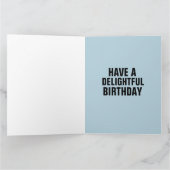 SCHATTIGE VARKEN VERJAARDAG WENSKAART KAART (Binnen)