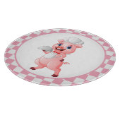 schattige varkensliefhebbers kookkeuken snijplank (Hoek)