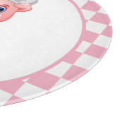 schattige varkensliefhebbers kookkeuken snijplank (Hoek)