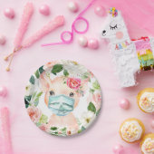 Schattige varkensmasker - Baby shower Papieren Bordje (Feest)