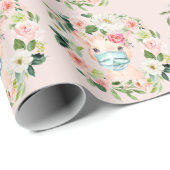 Schattige varkensmasker cadeaupapier (Rol Hoek)