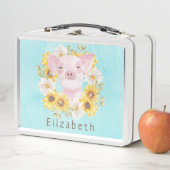 Schattige Varkensstok | Je eigen naam metaal lange (In situ)