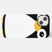 Schattige Vector Pinguïn iPhone Hoesje (Achterkant horizontaal)