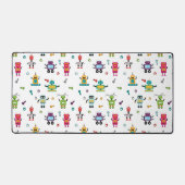 Schattige veelkleurig Robots Kinder Robot Pattern Bureaumat (Voorkant)