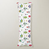 Schattige veelkleurig Robots Kinder Robot Pattern Lichaamskussen (Voorkant Verticaal)