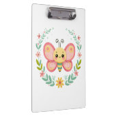 Schattige, veer/vlinder klembord (Rechts)